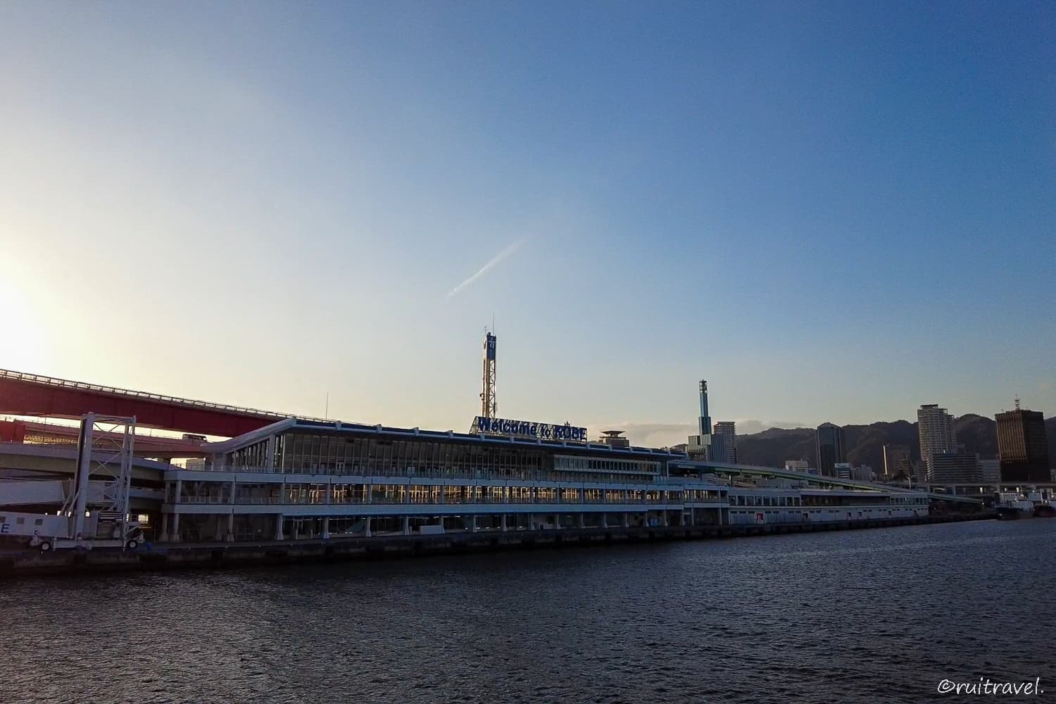 神戸大橋が近づいてきた