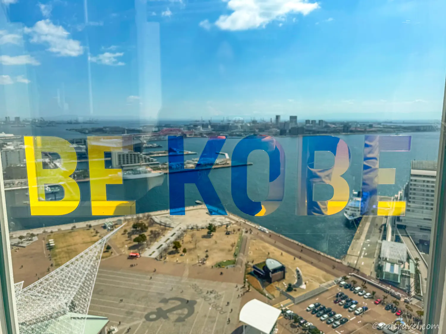 BE KOBEガラスへのプリント