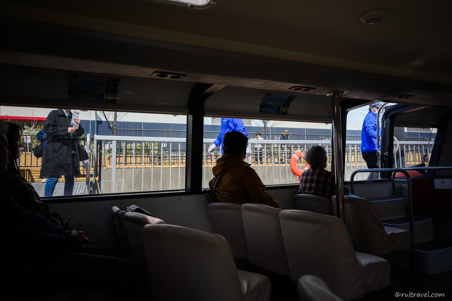 みなとアクルスの乗船場